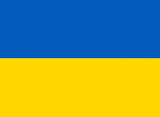 Flagge der Ukraine